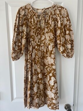 Universal Thread Balloon Sleeve Midi Dress size XS